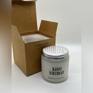 Happy Birthday Soy Candle, Handmade Care Candle 3.5oz